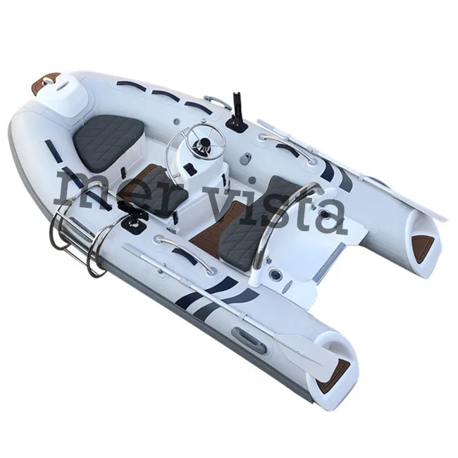 Popular design 3 meters fiberglass hull rigid rib300 boat with low price
