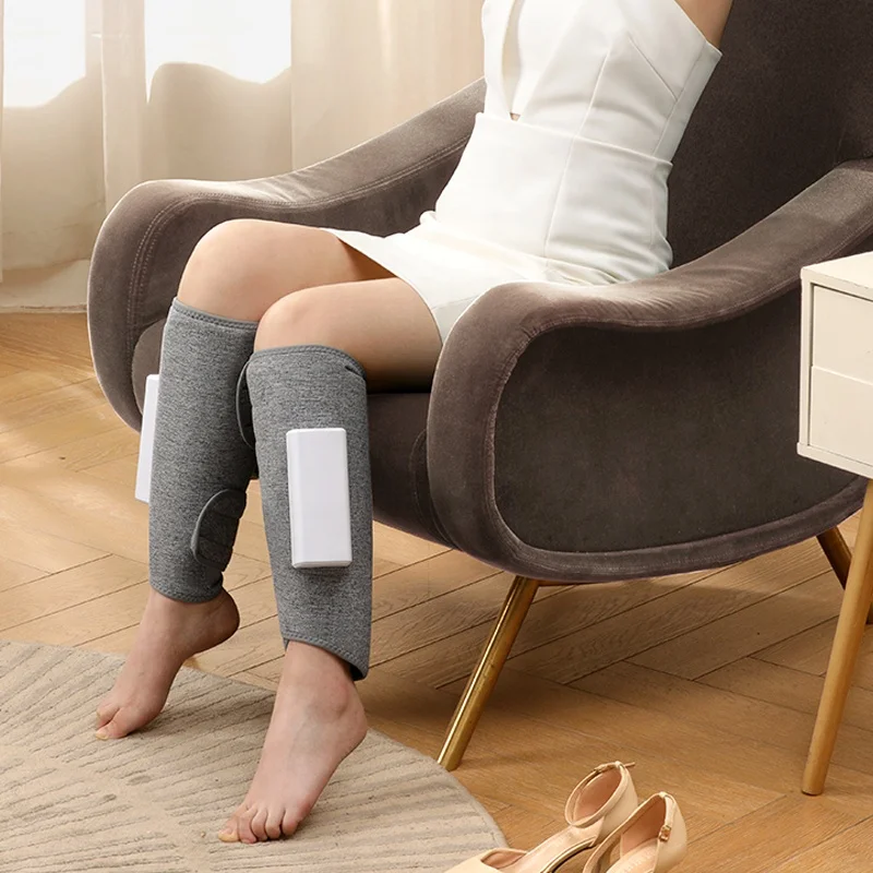 New Arrival Smart Foot Electric Wireless Leg Air Pressure Compression Massager Pain Relief Calf Muscle Fatigue Relax Massage