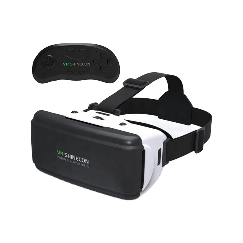 QWAY Vr Helmet Binoculars 3d Glasses Virtual Reality Vr Headset For Smart Phone Video Game