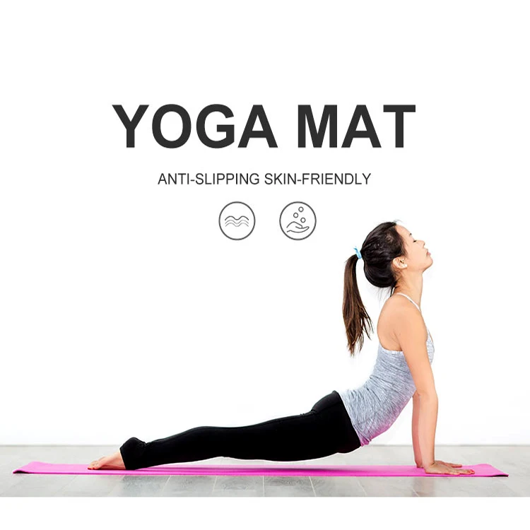 2025 Wholesale Colorful Non Slip Home Exercise Fitness Pad Eco-Friendly Foldable Eco Friendly 1/2 Inch EVA Foam Memory Yoga Mat