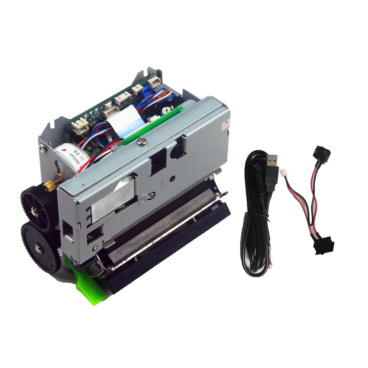 200mm/s High Speed 3inch Thermal Receipt Label Printer 80mm USB RS232 Embedded Printer 24V for Vending Machines