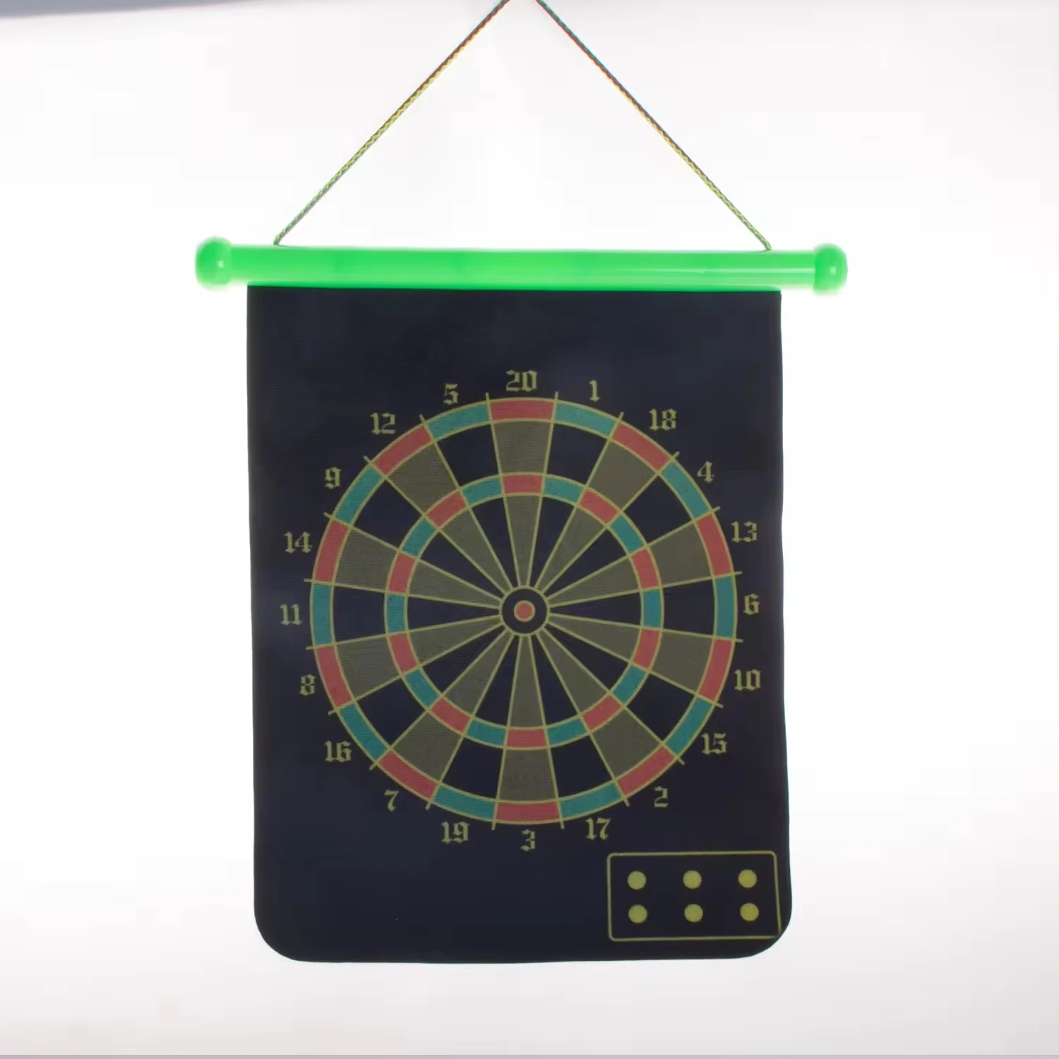 Indoor hanging wall dartboard game magnetic custom dartboard target toy game set with plastic wing darts and sticky ball