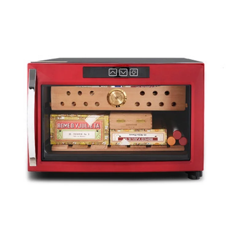 Custom 23L mini cigar humidor display cigar cooler for home use