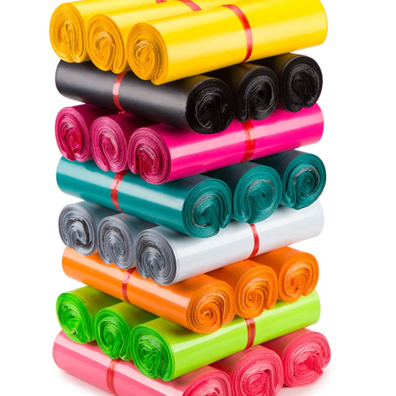 Color Express New Mail Bag Self-adhesive Waterproof Moisture-proof Plastic Envelope Gift Express Envelope Bags