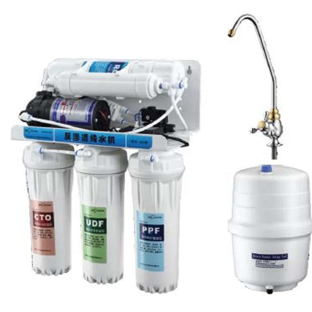 
 Бытовые 5 Этап Undersink щелочной воды фильтр для очистки воды при помощи обратного осмоса  
