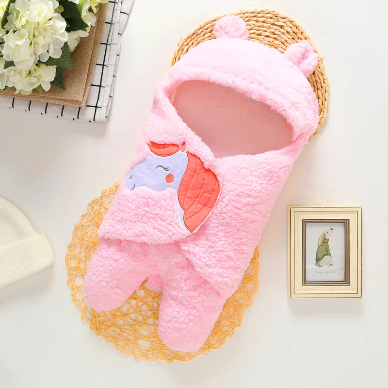 Wholesale winter Cute Cartoon Animal Newborn Baby Sleeping