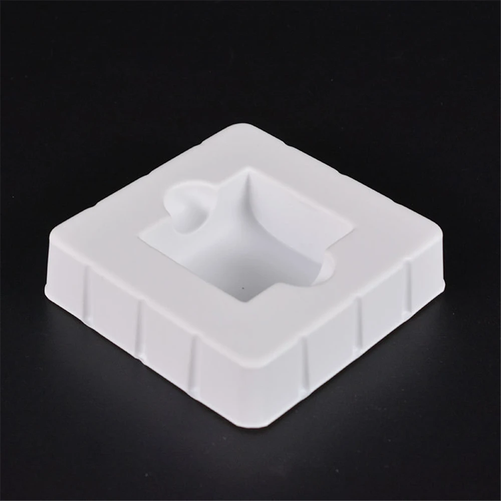 Wholesale Factory Price Disposable White Rectangular Blister Ice Tray Plastic Single Grid Electronic Product Packaging Box