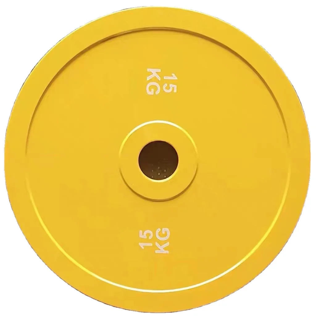 Powerlifting Calibrated  Steel Chrome Weight Plates  For Gym