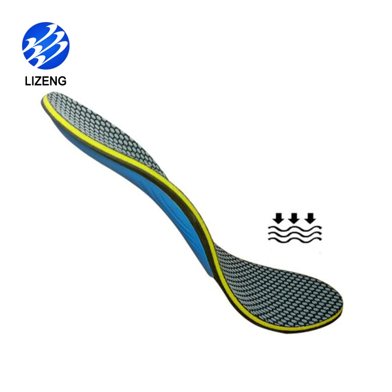 Image of Insoles Cushion Shoe Templates EVA Blue Sports & Comfort Insoles Sports Insoles | Orthotic Insoles | Running Insoles