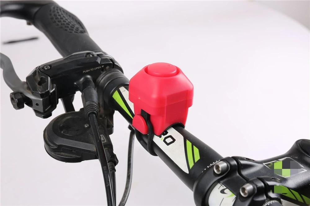 Bike Electronic Loud Horn 130 db Warning Safety Electric Bell Bicycle Handlebar Alarm Ring Bell Cycling Accessories