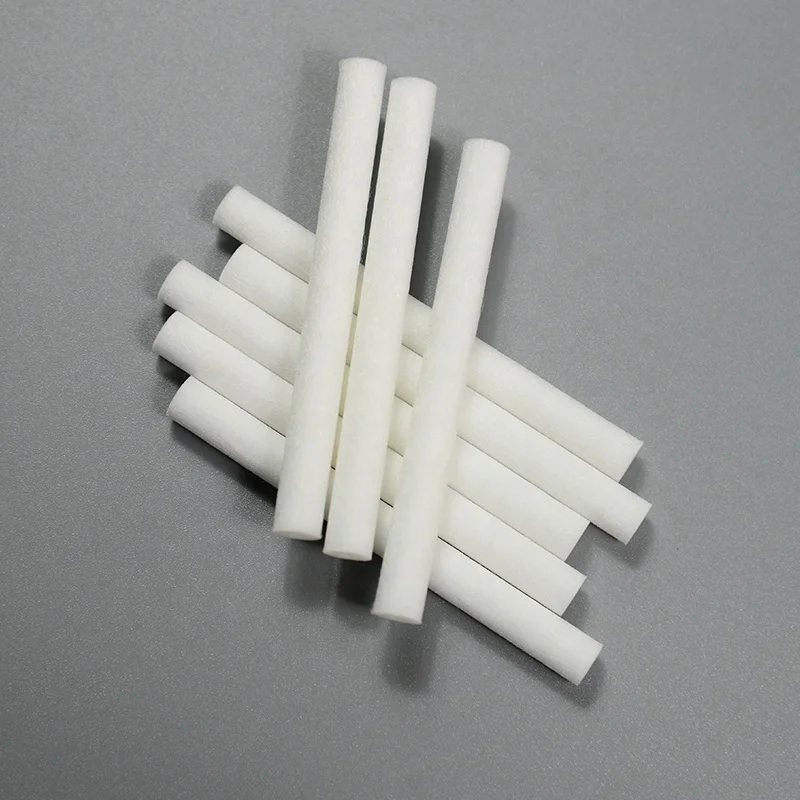 5mm 6mm 7mm Humidifier Filter Absorbent Cotton Wick White Fiber Stick Polyester Fiber Refill Sticks