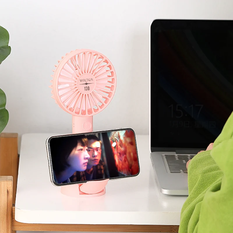 New high speed travel portable usb big wind mini fan