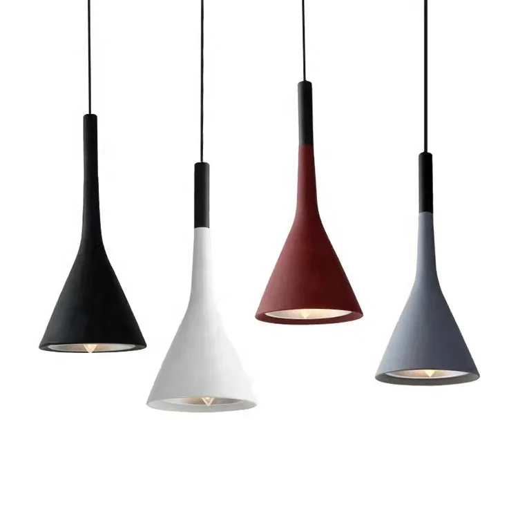 Modern Restaurant Bars Home Bedroom Black Metal Lamps Lighting Chandelier Linear LED Pendant Lights