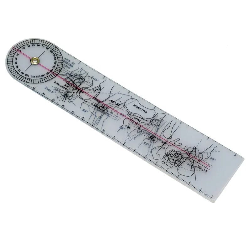 Medical ruler,Angle ruler,Goniometer,Bone measurements feet