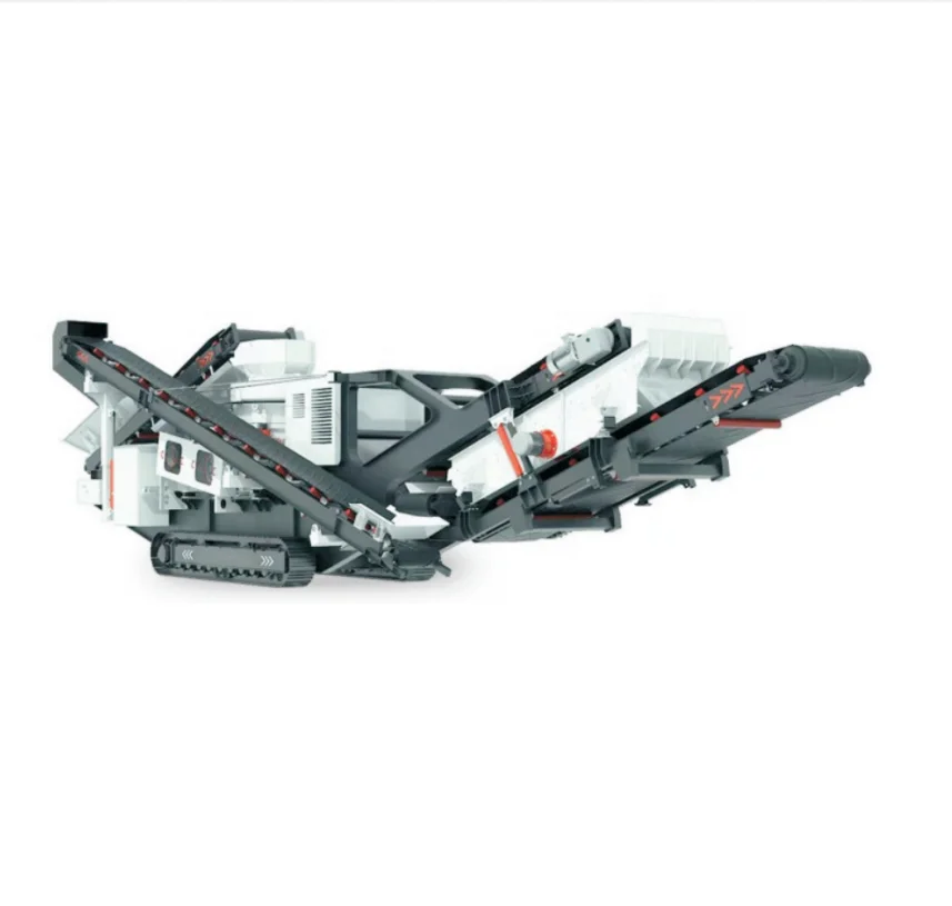Large Mobile Crushing Plant Mobile Stone Crusher Hammer Crushing Plant Crawler Type Tire Type
