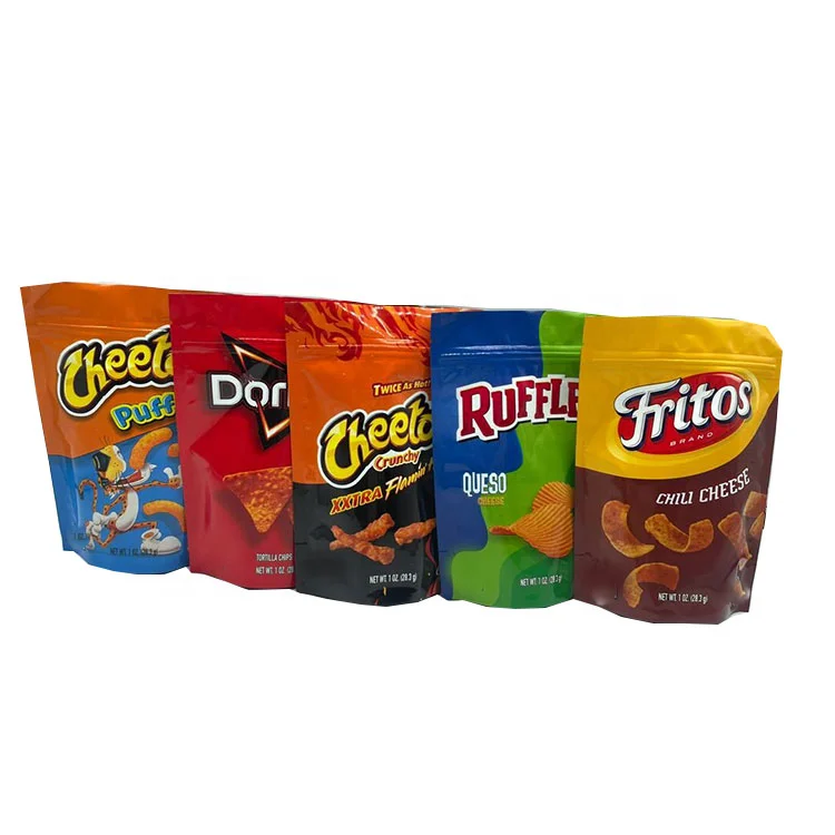 USA hot sales Ruffles Doritos Fritos Cheetos puffs potato chips packaging bags