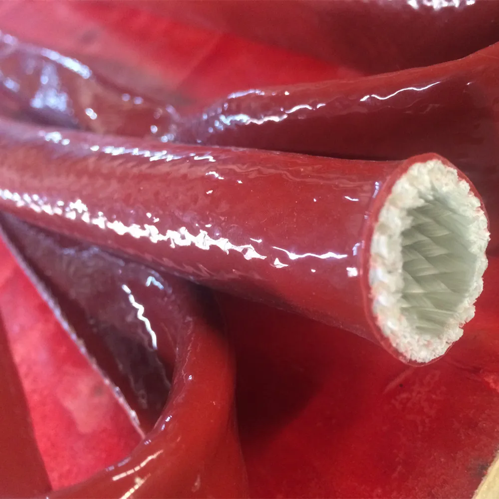 High quality red hydraulic rubber hose protection protective wrap bom hose guard fire resistant sleeve