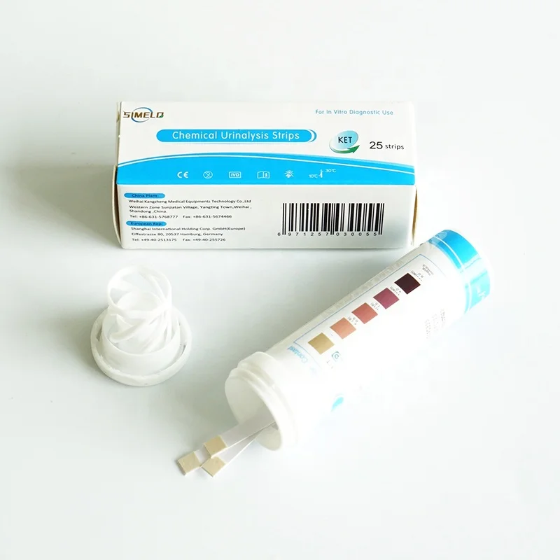 One Step Ketone Urine Chemical Test Strip Selling Well On Amazon 25 Pieces