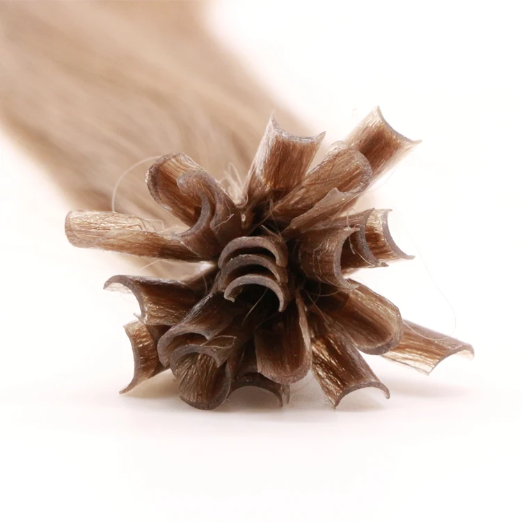 virgin human hair u tip hair extensions pre-bonded hair