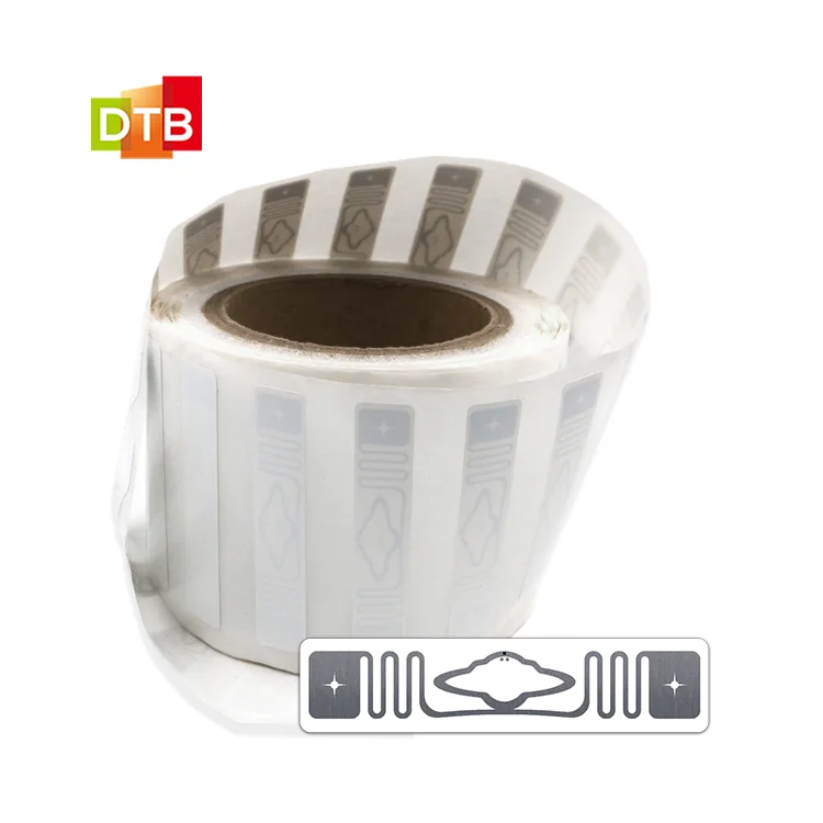 Customized U70 UHF frid tag 73*17mm Antenna NXP UCODE 8 rfid chip Passive 860~960MHz UHF RFID U70 Sticker label