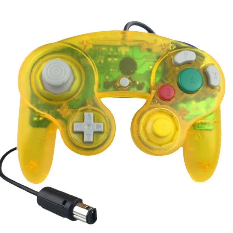 USB проводной геймпад для nintende Gamecube контроллер вибрации Джойстик NGC GC Wii MAC компьютер ПК