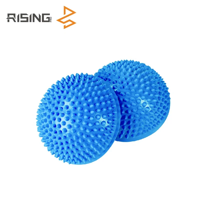 Wholesale Exercise Spikey PVC Half Massage Ball