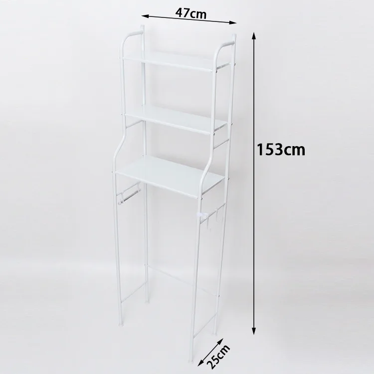 101  Bathroom rack Wall-mounted washing machine toilet rack Floor toilet hair dryer storage shelf