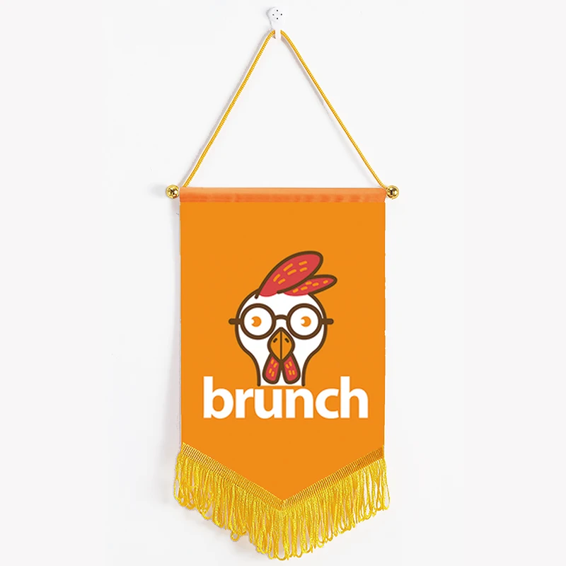 Factory Low Price 100% Polyester Sport Club Flags Sublimation Blank Red Pennant Flag