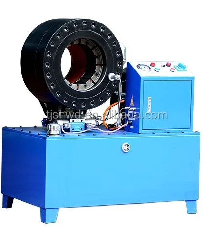 Automatic 2' Rubber Pipe Crimper  High Pressure Hydraulic Hose Crimping Pressing Machine Price