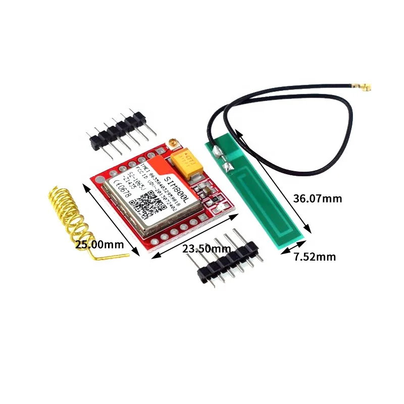 GPRS Board Micro SIM Core Board Integrated Circuits Chip Sim800l GSM Module