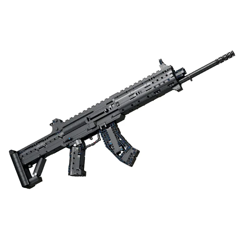 Panlos Building block gun series 670001-670018 building gun toy for boys gift AWM Sniper Rifle bricks G18 Automatic Pistol