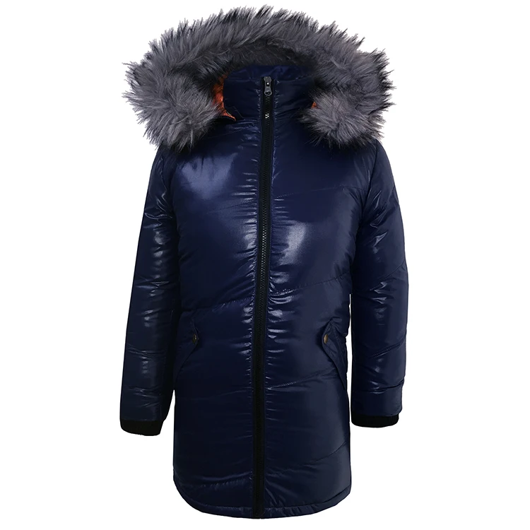 Topgear Hot Sale Fashion Breathable High Quality Blue Padded  Jacket Children
