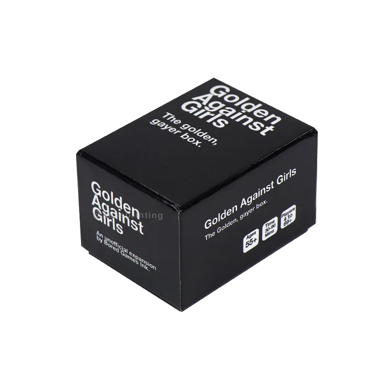 180 Unofficial Golden Girls Cards Against Humanity Expansion Card Game Custom Printing