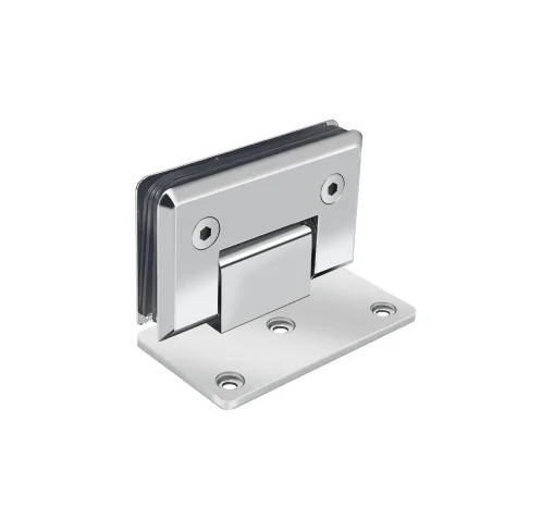 Glass To Glass Bathroom Hinge For Shower Door Casting Stainless Steel Glass Clamp Shower Door Clips
