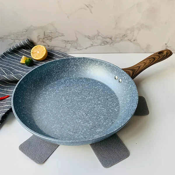 Кухонная алюминиевая посуда для приготовления пищи, антипригарная сковорода с мраморным покрытием, сковорода для жарки, сковорода для жарки