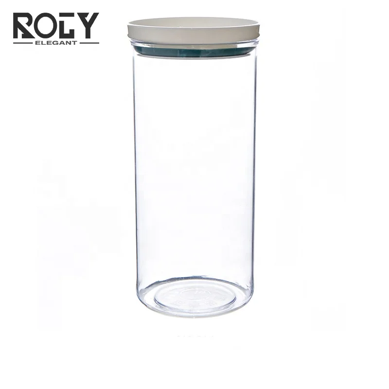 
Plastic Storage Jar empty herbs Storage Container For Spices With Plastic Lid 