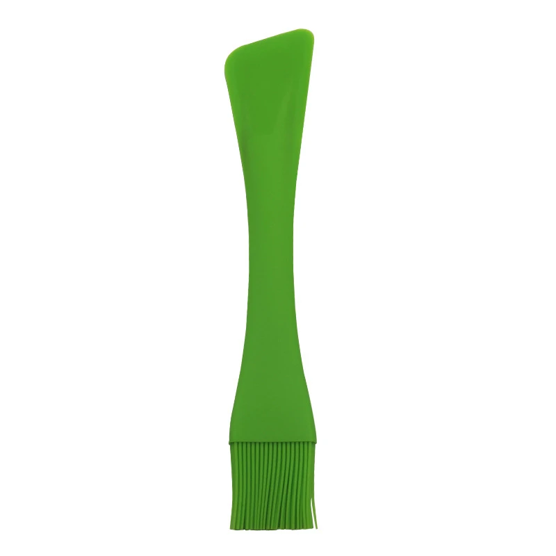 2022 Wholesales Double-Sided Silicone Brush Mini Spatula Basting Pastry Brush Spread Oil Butter for BBQ Grill Baking