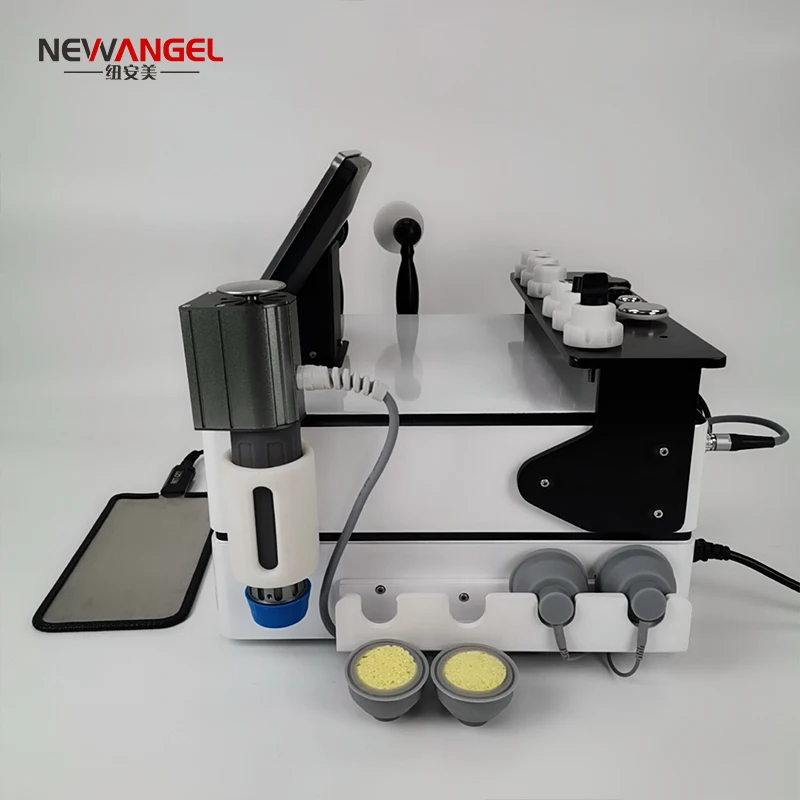 Medical therapy system smart cet ret rf448 shock wave 3 in 1 ems shockwave acoustic machine for pain relief