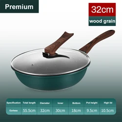 High Quality Die Cast Aluminum Cookware Maifan Stone  Non Stick Pan Set For Kitchen Ware Cooking Pot