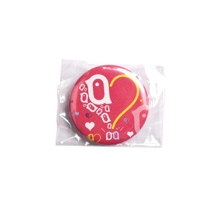 Round Tinplate Fridge Magnet Magnetic Souvenir Diameter 32mm
