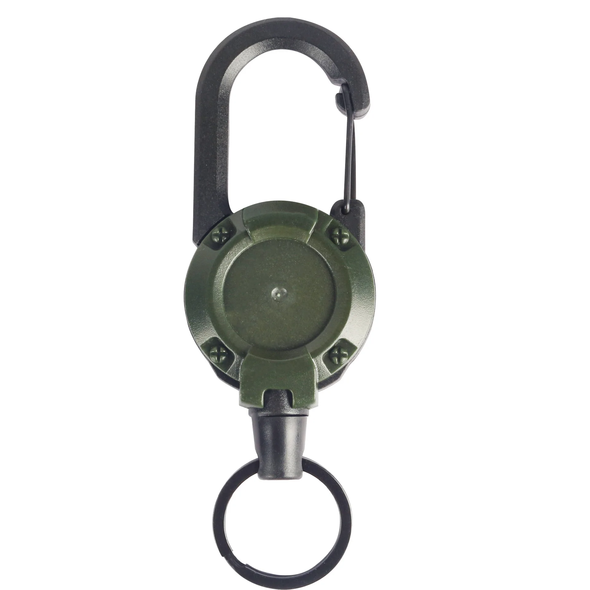 Xinxing Portable Outdoor Safety Buckle Anti-theft Retractable Keychain Quick Hang Anti-lost Ski Pass ID Card Metal Keychain