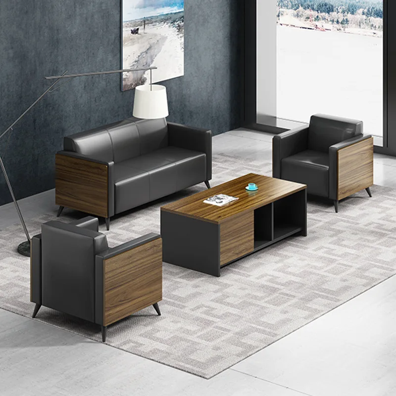 High Quality Meeting Room Desk Conference Table Staff Chair Office Desk Chair Melamine Top Modern Durable Office Furniture