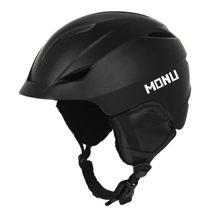 2022 MONU SPORTS New Arrival Outdoor Safety Sport Ear Pad Ski Helmet Snow Helmet for Adults
