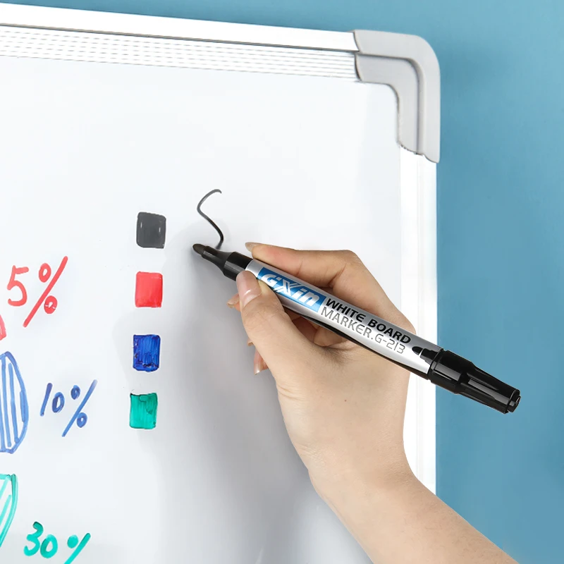 GXIN G-213 12pcs dry erase marker Competitive Price white board marker set school office Writing Continuous whiteboard marker