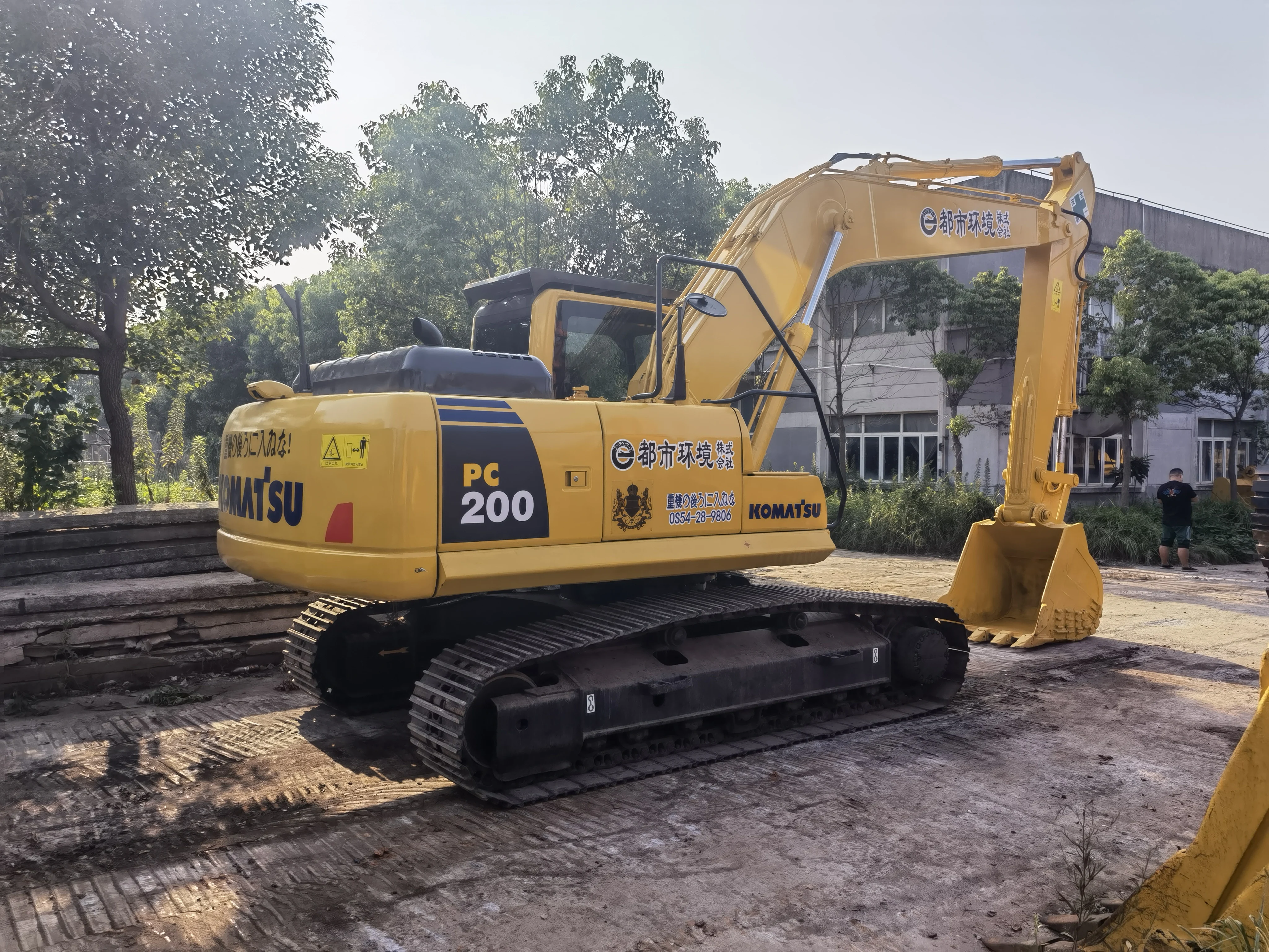 Used Crawler Excavator Good Quality Machine Second Hand Komatsu Pc200-7 With Cheap Price Japanese Brand Komatsu200-8