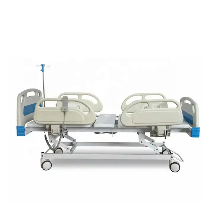 Modern Design Hospital Nursing Bed Electric 5 Functions Turn over Bed for Patients Made of Durable Steel Metal