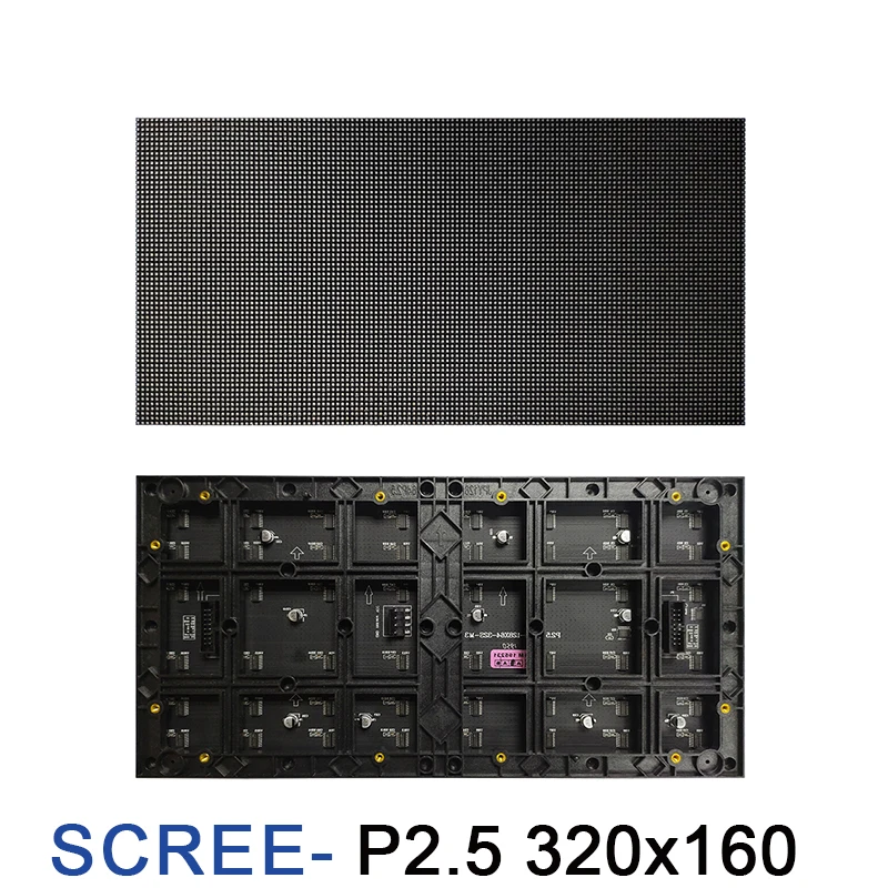 P2.5 Indoor aluminum cbainet 640*640mm Rental LED Video Wall