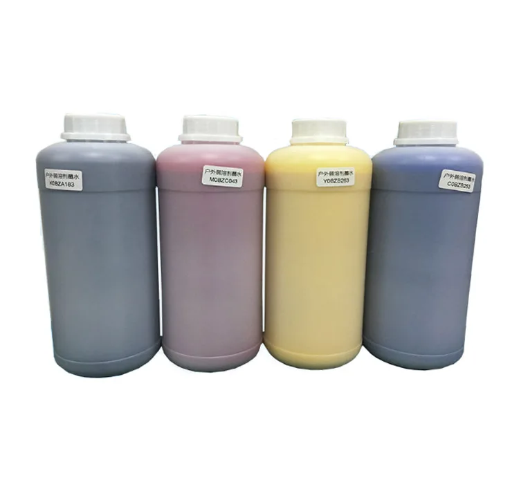 factory price best quality 1000ml ink dx4 dx5 dx7 eco solvent ink for inkjet printer eco solvent ink for Epson printhead