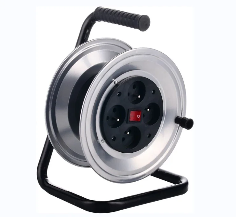 Bs electric jack support gantry crane power cable cord reel ice Female End  Extension stand For Consumer Electronics