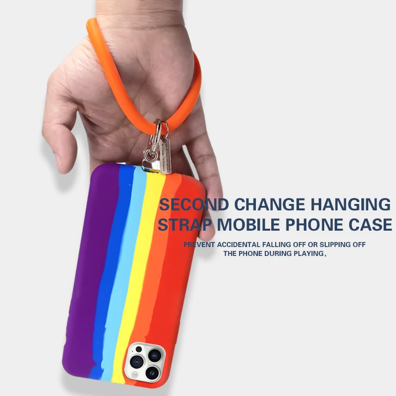 2022 New Design Fashion Phone Case Accessories Silicone Rings For Key and Phone shockproof Anti Loss Convenience